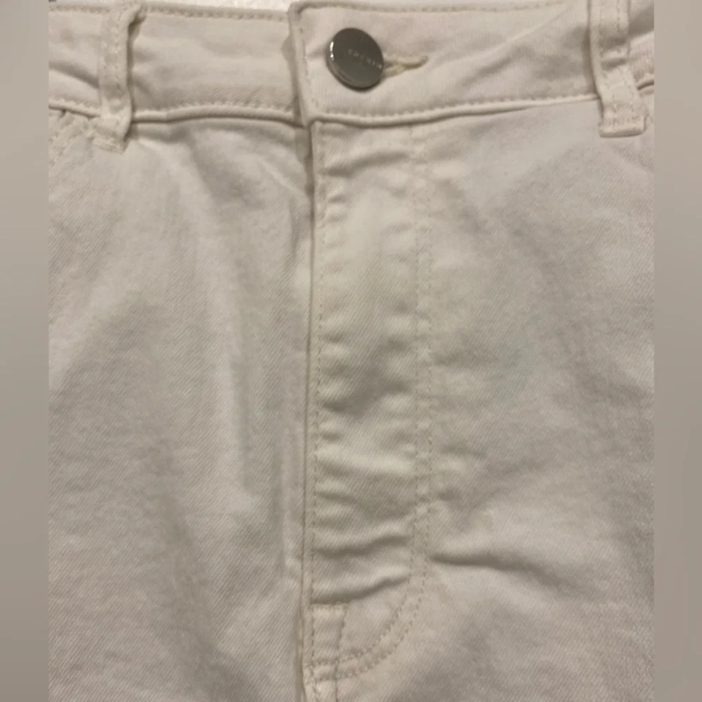 H&M WHITE DENIM SKIRT - Picture 3 of 4